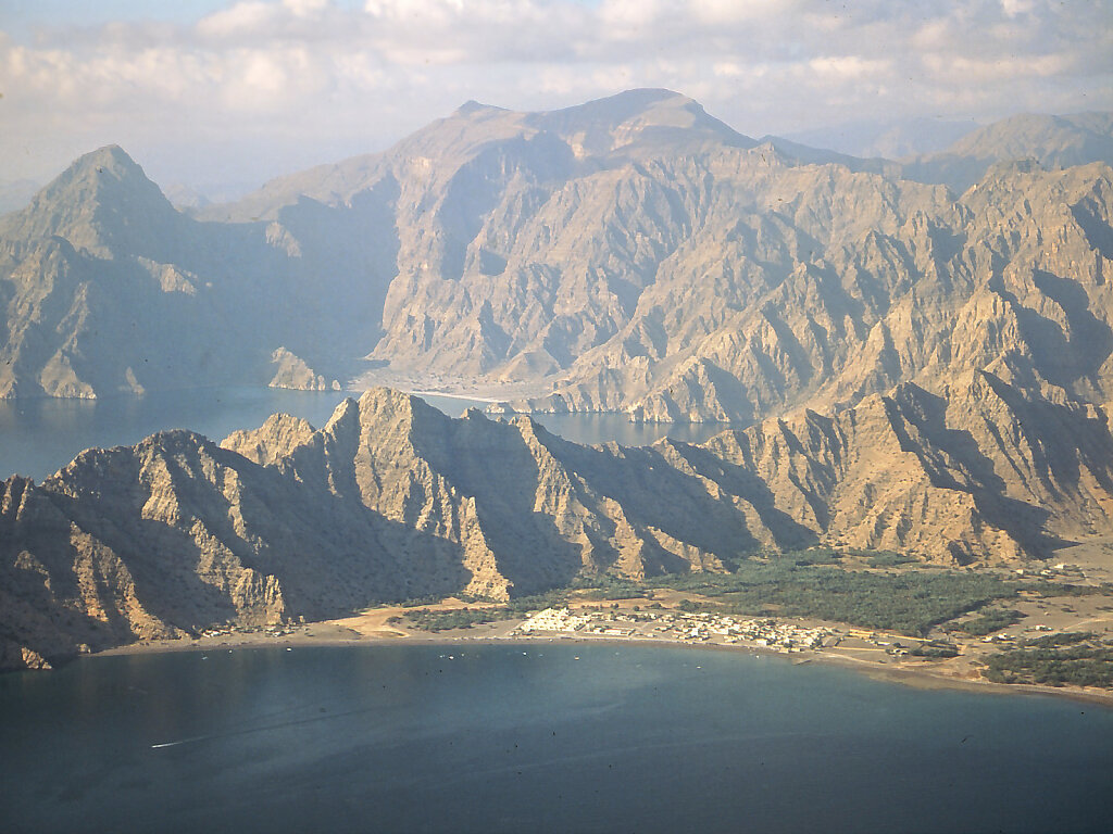 Anflug nach Khasab / Approach to Khasab