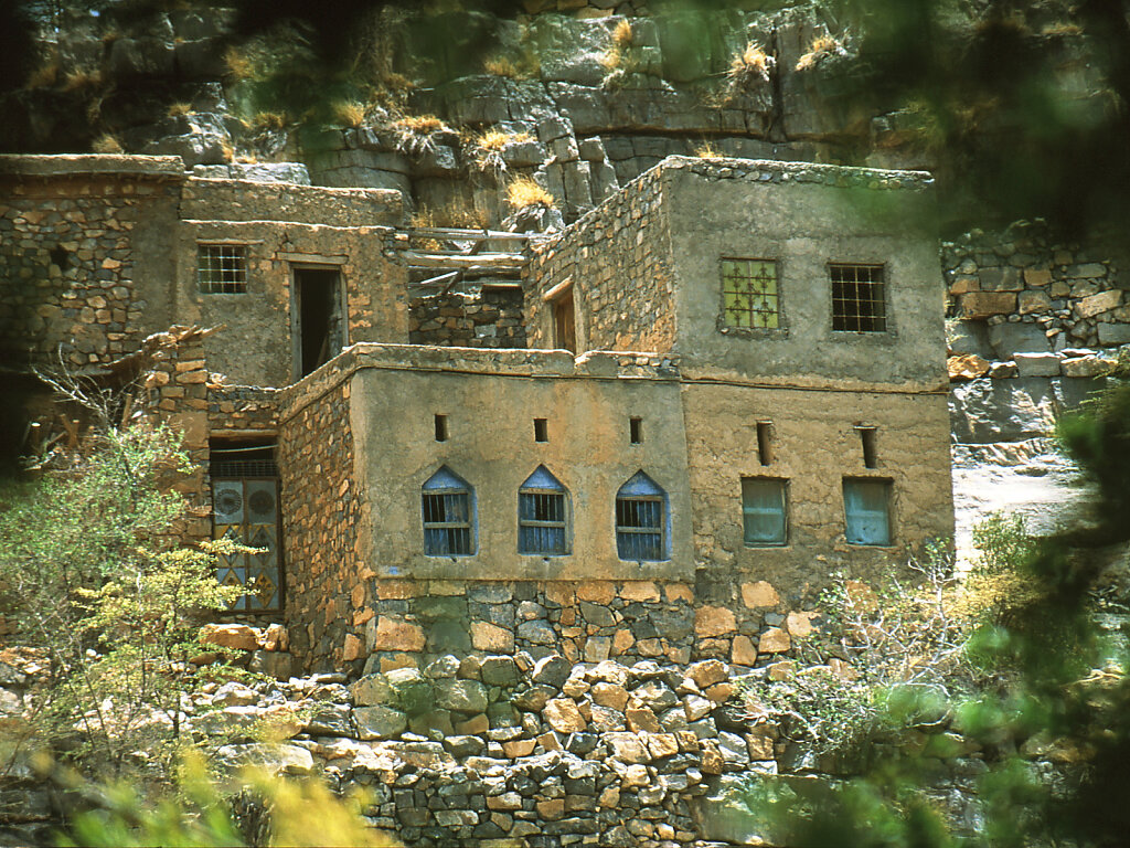 Djabal Akhdar Wohnhäuser / Jebel Akhdar residential houses