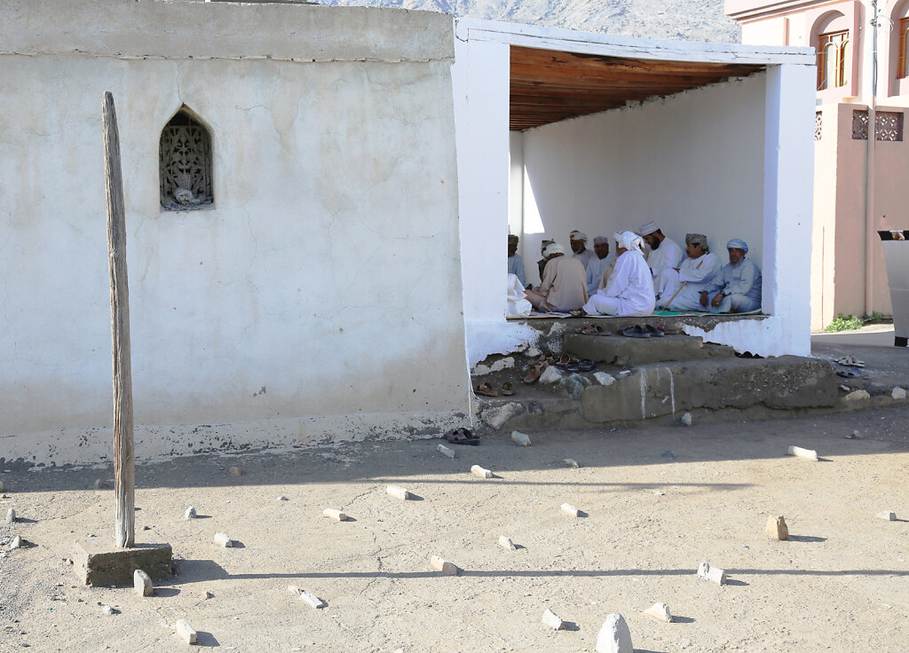 Wasserauktion in Rostaq / Water Auction in Rustaq