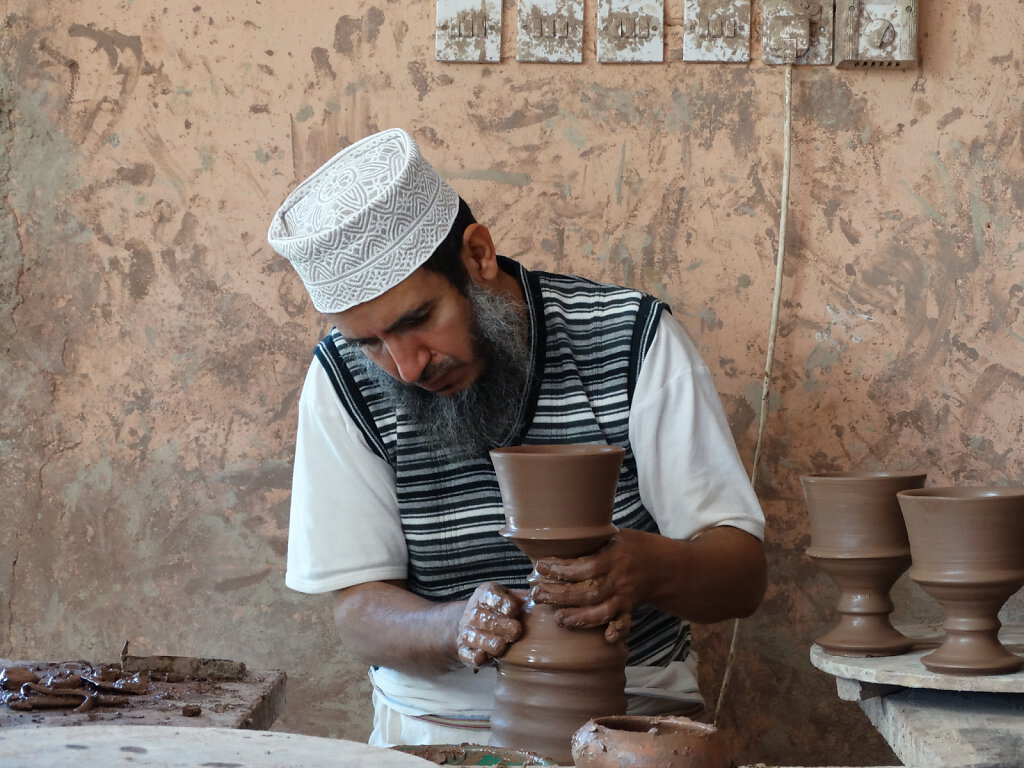 Töpferei in Bahla / Pottery in Bahla