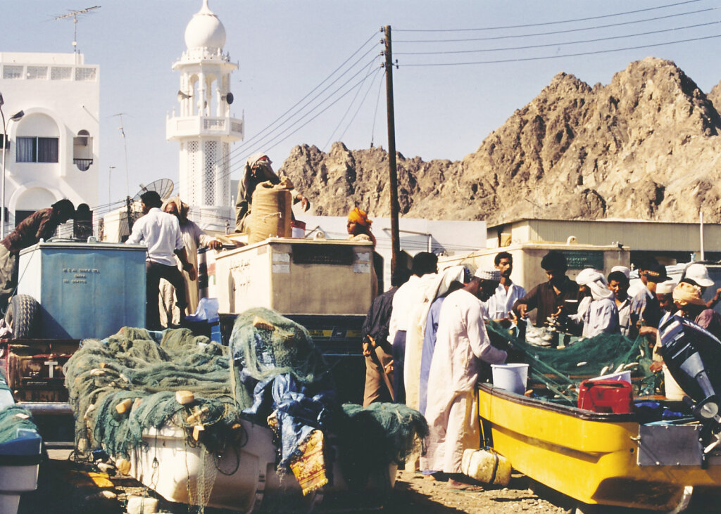 Fischer in Matrah / Fishermen n Muttrah 1992