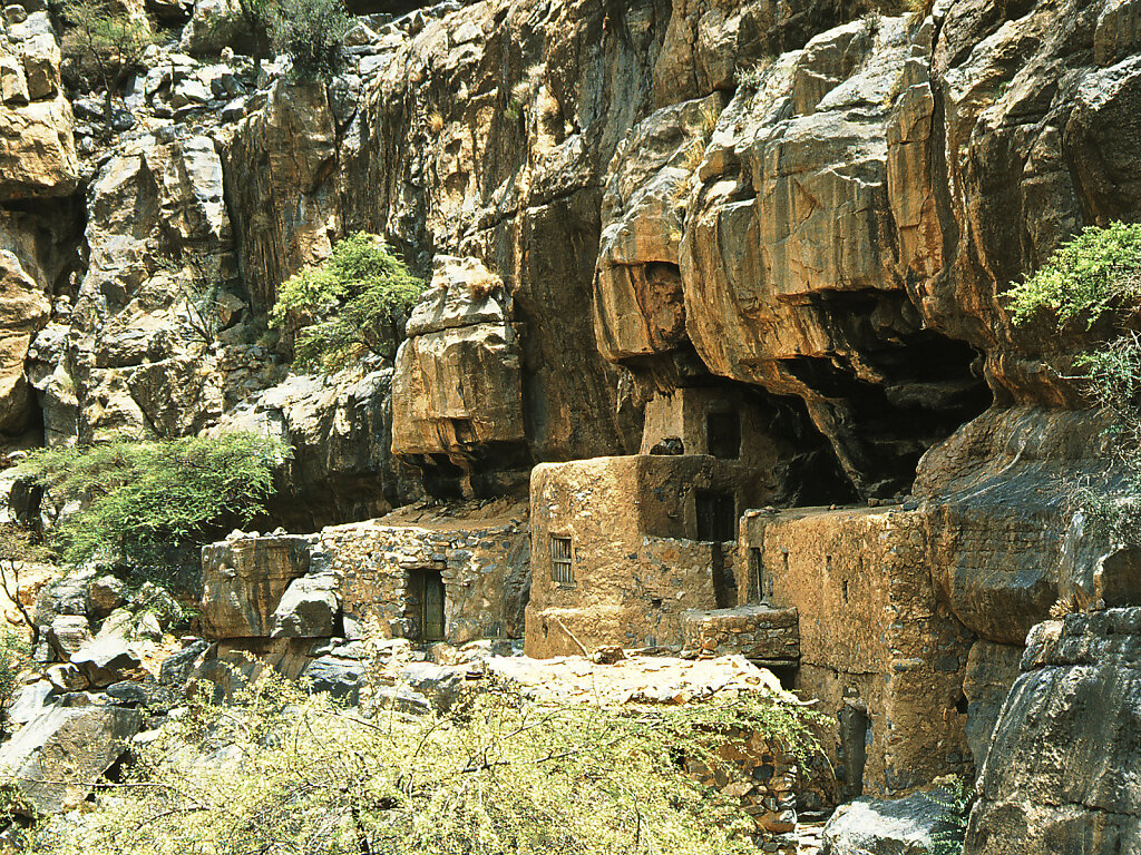 Djabal Akhdar Wohnhäuser / Jebel Akhdar residential houses