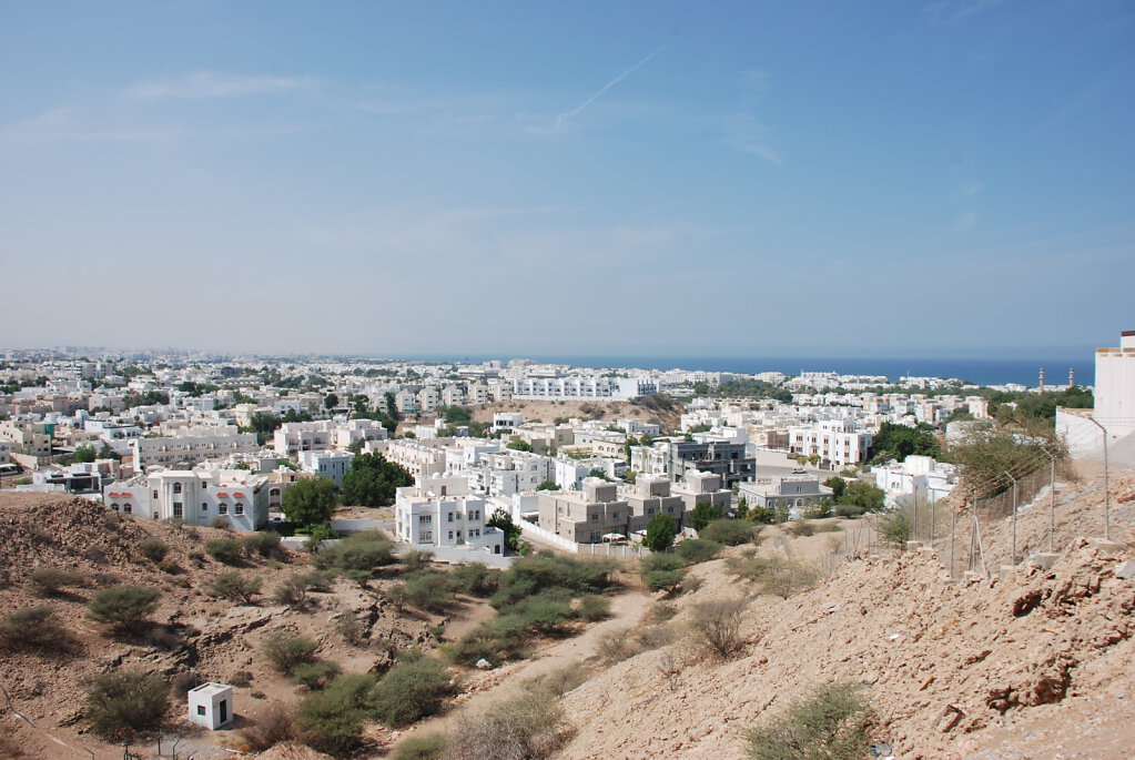Blick auf Maskat / View on Muscat